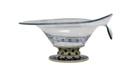 ceramiczna-patera-na-stopie-ceramika-boleslawiec