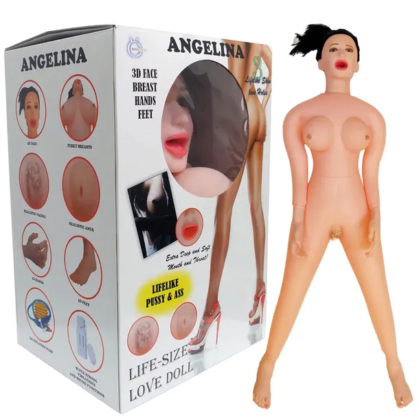 Dmuchana Sex Lalka Angelina 3D