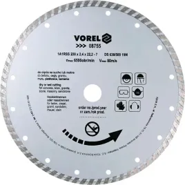 tarcza-diamentowa-230-mm-segment-turbo-08755-vorel