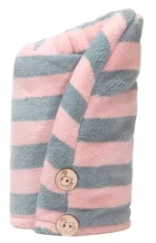 trust-my-sister-rozowo-szary-recznik-do-wlosow-z-mikrofibry