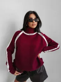 sweter-damski-olavoga-wintor-bordowy-m