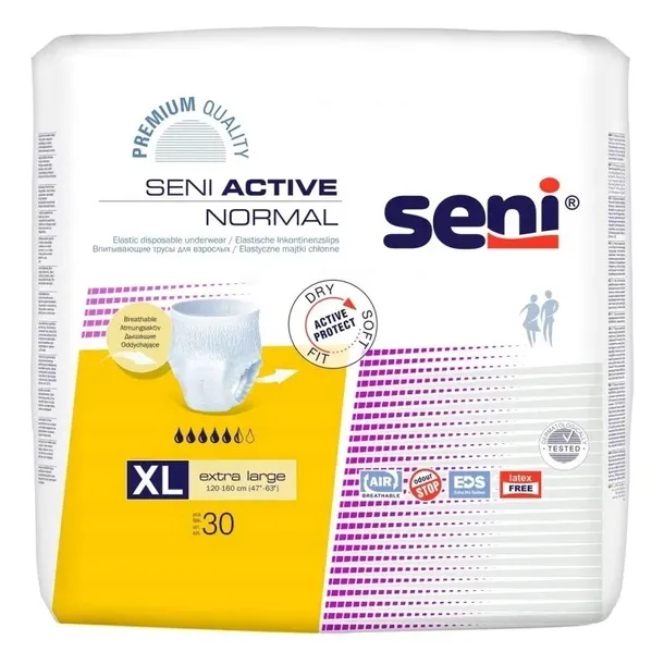 Seni Active Normal majtki chłonne dla seniora XL
