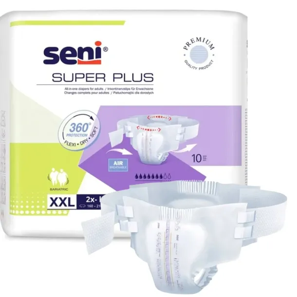 Super Seni Plus pampersy dla dorosłych duże XXL