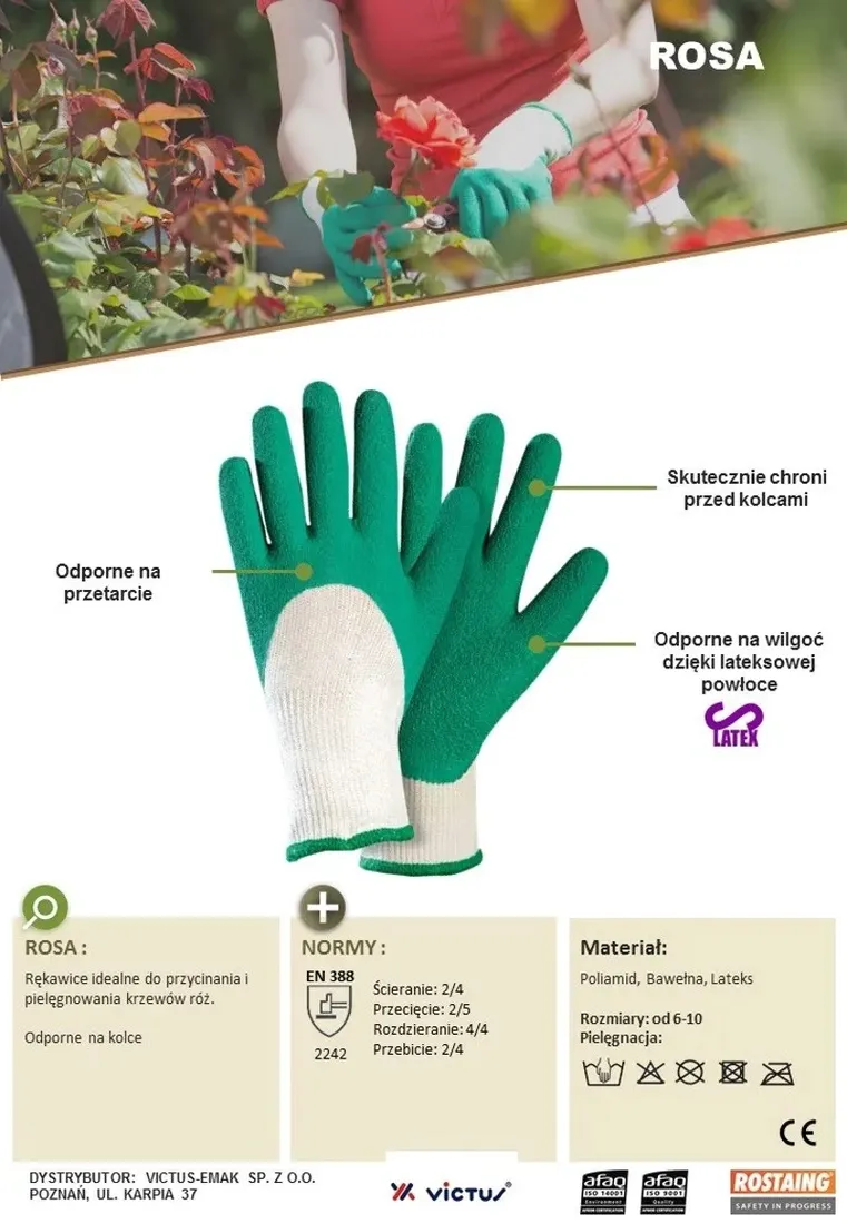 rostaing-rekawice-rosier-8-stan-nowy