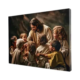 obraz-pozwolcie-dzieciom-przychodzic-do-mnie-format-40x60-cm