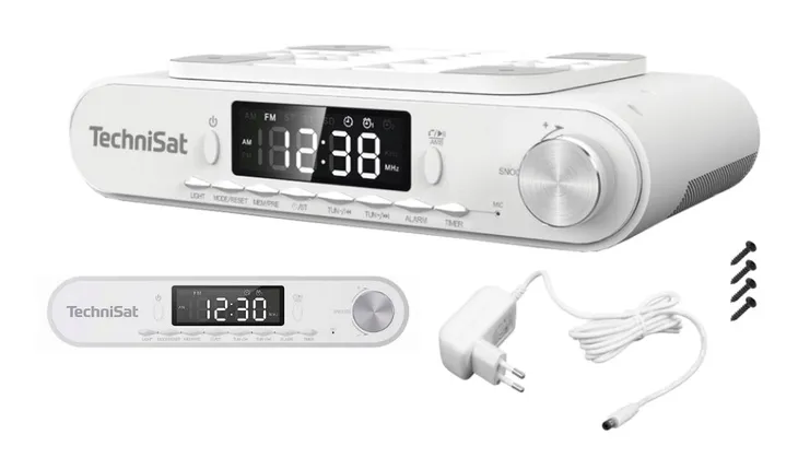 TechniSat KitchenRadio Radio FM Bluetooth Biały