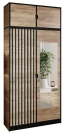 szafa-garderoba-lumi-105-2d-dab-z-lustrem-dior-wzor-3-uchwyt-cz-z-nadst