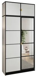 szafa-garderoba-lumi-105-2d-bialy-z-lustrem-eden-wzor-2-uchwyt-zl-z-nadst