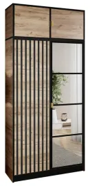 szafa-garderoba-lumi-105-2d-dab-z-lustrem-eden-wzor-3-uchwyt-zl-z-nadst