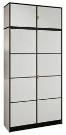 szafa-garderoba-lumi-105-2d-bialy-wzor-2-uchwyt-zloty-z-nadstawka