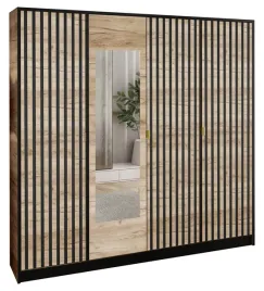szafa-garderoba-lumi-207-4d-dab-craft-z-lustrem-dior-wzor-3-uchwyt-zloty