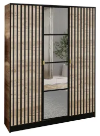 szafa-garderoba-lumi-157-3d-dab-craft-z-lustrem-eden-wzor-3-uchwyt-zloty