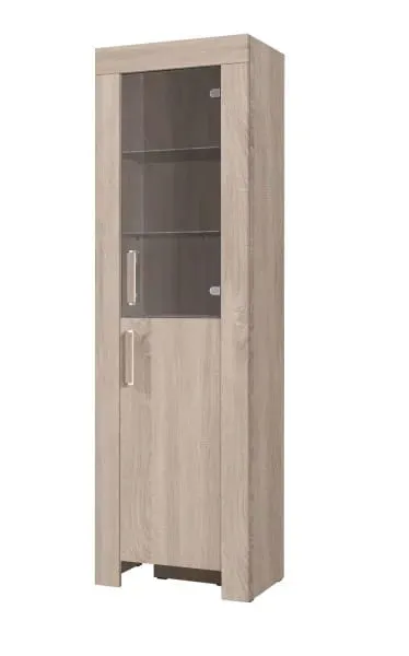 witryna-cezar-szerokosc-60-cm-sonoma-5-stan-nowy