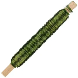 drut-florystyczny-do-kwiatow-stroikow-05mm-oliwkowy-100g