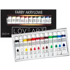 farby-akrylowe-12x12ml-loveart-farby-w-zestawie