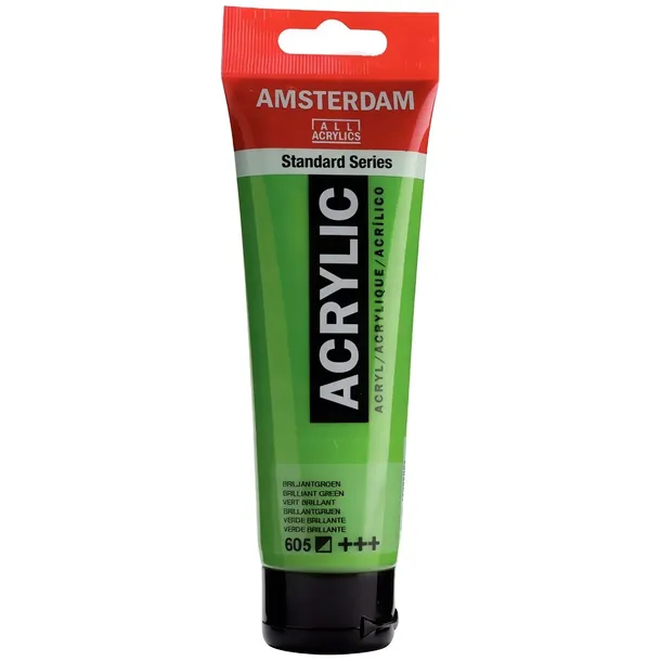 Farba akrylowa Talens Amsterdam 120ml Green farby do płótna malarskiego