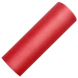 tiul-dekoracyjny-gladki-na-rolce-15cm-9m-czerwony-tkanina-ozdobna
