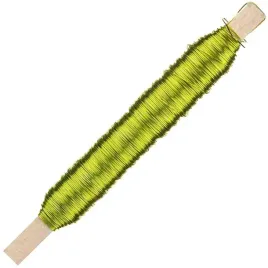 drut-florystyczny-do-kwiatow-stroikow-05mm-limonkowy-100g