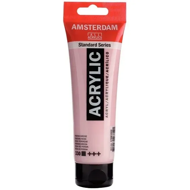Farba akrylowa Talens Amsterdam 120ml Persian rose do płótna malarskiego