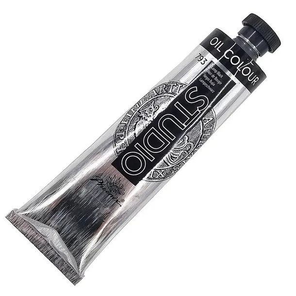 Farba olejna studyjna Phoenix 120ml czarna farby malarskie dla artystów