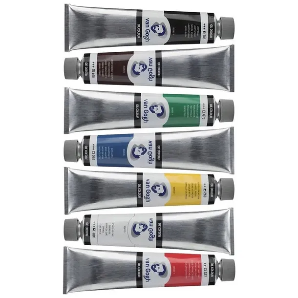 Zestaw farb olejnych Talens Van Gogh 200ml x 7szt.
