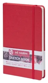 szkicownik-notes-czerwony-13x21-140g-talens