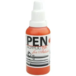 tusz-akrylowy-pen-renesans-35ml-pomarancz-aerograf