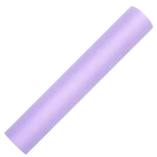 TIUL DEKORACYJNY na rolce 30cm 9m - 004 liliowy