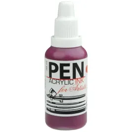 tusz-akrylowy-do-aerografu-kaligrafii-pen-renesans-35ml-rozowy-acrylic