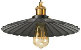 lampa-wiszaca-metalowa-lamina-plaska-czarna