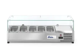 nadstawa-chlodnicza-gn-1-4-arktic-5x-gn-1-4-230v-180w-1205x335x-h-460mm
