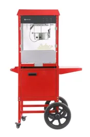 urzadzenie-do-popcornu-z-wozkiem-hendi-czerwony-220-240v-1155w