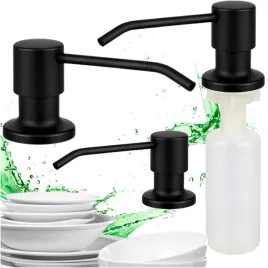 dozownik-plynu-do-naczyn-zlewozmywaka-mydla-kuchenny-dyspenser-czarny-330ml
