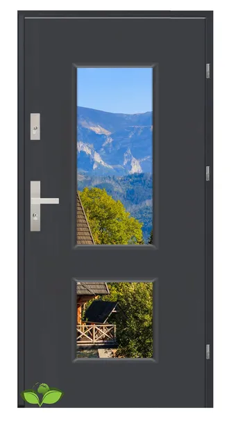 Ciepłe, bezpieczne drzwi zewnętrzne Light, czyste powietrze 100 cm, 7 dni!