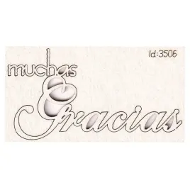 tekturka-scrapki-napis-muchas-gracias