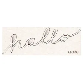 tekturka-scrapki-napis-hallo
