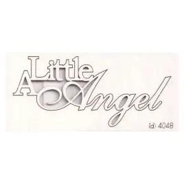 tekturka-scrapki-napis-a-little-angel