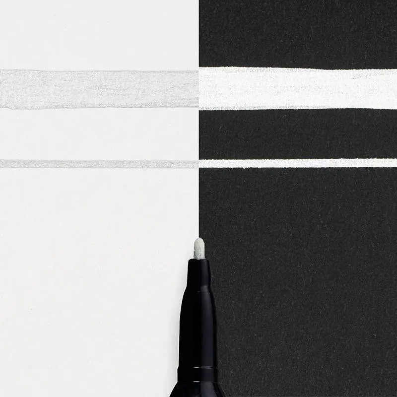 pisak-pen-touch-fine-1mm-silver-srebrny