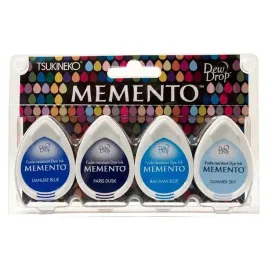 tusze-wodne-memento-dew-drop-zestaw-ocean