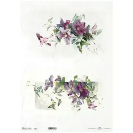 papier-ryzowy-do-decoupage-a3-clematisy-kwiaty