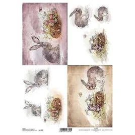 papier-ryzowy-do-decoupage-itd-r1355-a4-zajace