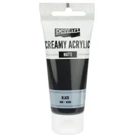 farba-akrylowa-cream-matowa-czarna-60ml-pentart