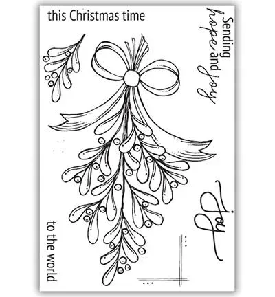 stempel-polimerowy-under-the-mistletoe-jemiola