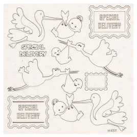tekturka-scrapki-storks-special-delivery-bociany