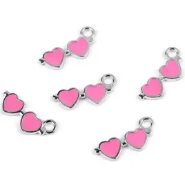 zawieszka-metalowa-serce-5-szt