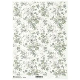 papier-ryzowy-do-decoupage-a4-kwiatki-zielone