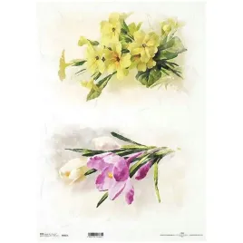 papier-ryzowy-do-decoupage-a3-krokusy-zolte-kwiaty