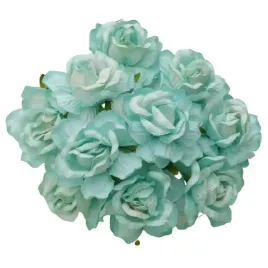 kwiaty-papierowe-duze-dzikie-roze-aqua-40mm-20szt