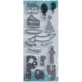 stempel-przezroczysty-leane-napis-party