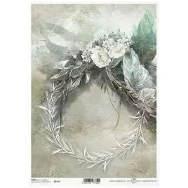 papier-ryzowy-do-decoupage-a4-2155-wianek-kwiatowy